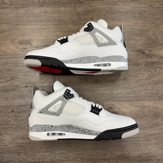 Jordan 4 White Cement