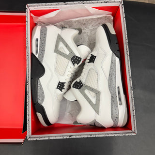 Jordan 4 White Cement