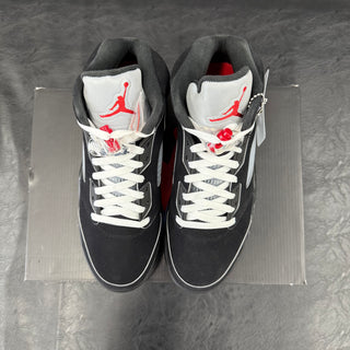 Air Jordan 5 'Black Metallic' Reimagined Size 8.5 NEW