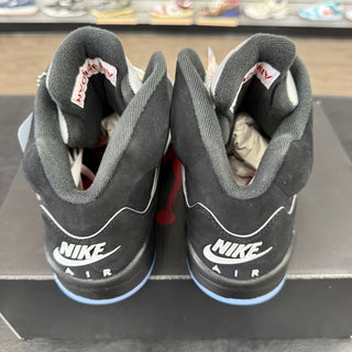 Air Jordan 5 'Black Metallic' Reimagined Size 8.5 NEW