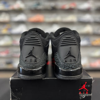 Jordan 3 'Black Cat'