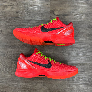 Kobe 6 Reverse Grinch Size 11.5 Preowned
