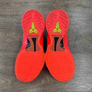 Kobe 6 Reverse Grinch Size 11.5 Preowned