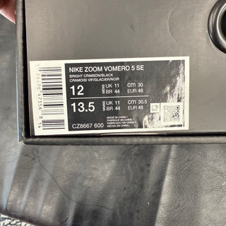 Air Zoom Vomero 5 SE 'Bright Crimson' 2024 USED Size 12