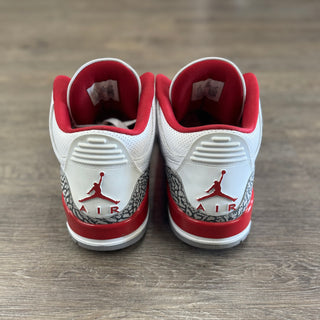 Jordan 3 Cardinal Size 12 USED