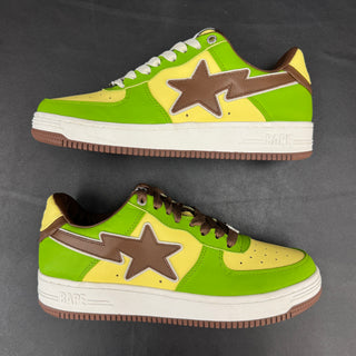Bapesta SSense Exclusive Green/Yellow