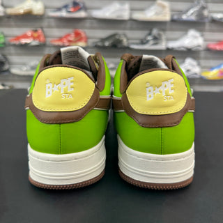 Bapesta SSense Exclusive Green/Yellow