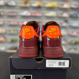 Nike Air Force 1 Patent 'Team Red'