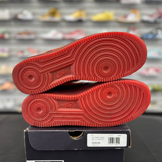 Nike Air Force 1 Patent 'Team Red'