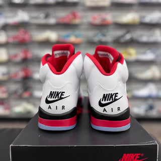 Jordan 5 "Fire Red Black Tongue" (2025)