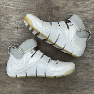 Lebron IV "White Chrome" Sz 12