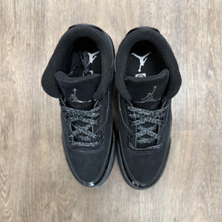 USED Air Jordan 3 'Black Cat' Size 8.5