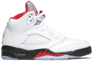 Jordan 5 Fire Red Silver Sz 10.5 New