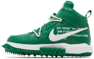 Off White Nike Air Force 1 Mid Pine Green Sz 10.5