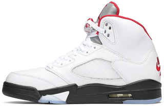 Jordan 5 Fire Red Silver Sz 10.5 New